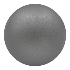 Champion Sports shot put front view showing compact shape and durable iron benefit