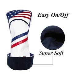 CHILXE headcovers inner lining close-up showing smooth lining to prevent scratches