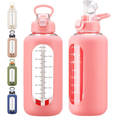 chunmo front view bottle with sleeve showing capacity and stable base benefit