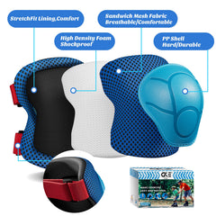 CKE knee pad closeup of PE shell demonstrating strong impact dispersion benefit