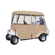 Classic Accessories front view of full four-sided enclosure showing protection