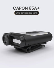Claymore Capon 65A+ side clip detail highlighting secure attachment benefit