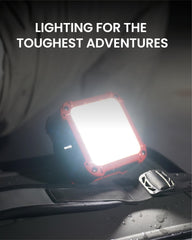 Claymore Ultra2 LED array close-up showing bright emitters for high-output light