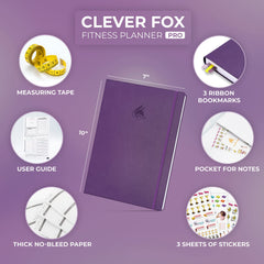 Clever Fox open workout page displaying structured exercise fields for consistent tracking