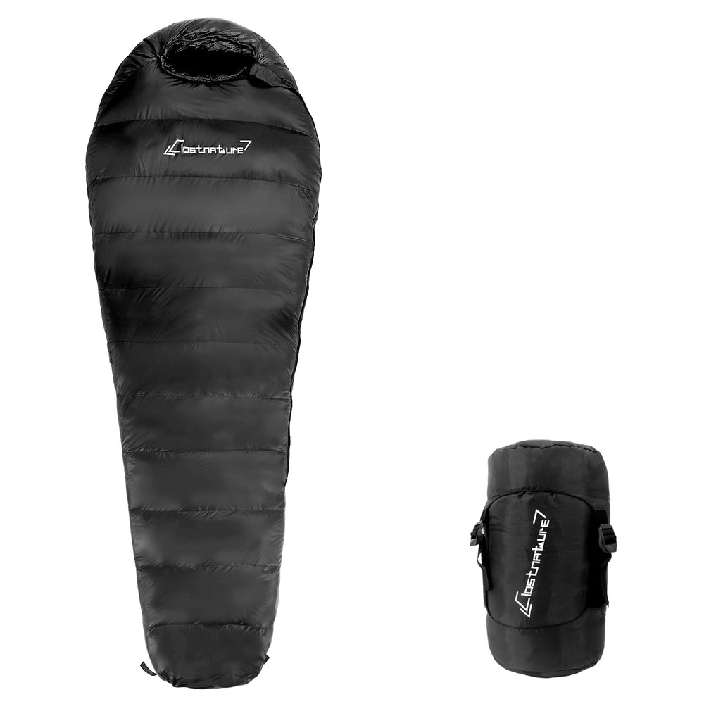 Clostnature front view showing packed and unpacked bag, easy transport benefit