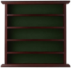 Clubhouse Collection side profile showing depth and sturdy mahogany finish benefit