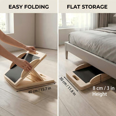 COCICA folded board with handle for easy transport and compact storage