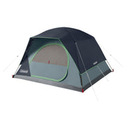 Coleman Skydome front door view showing easy entry and ventilation benefit