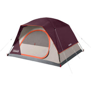 Coleman front view of tent showing spacious entry and quick setup benefit