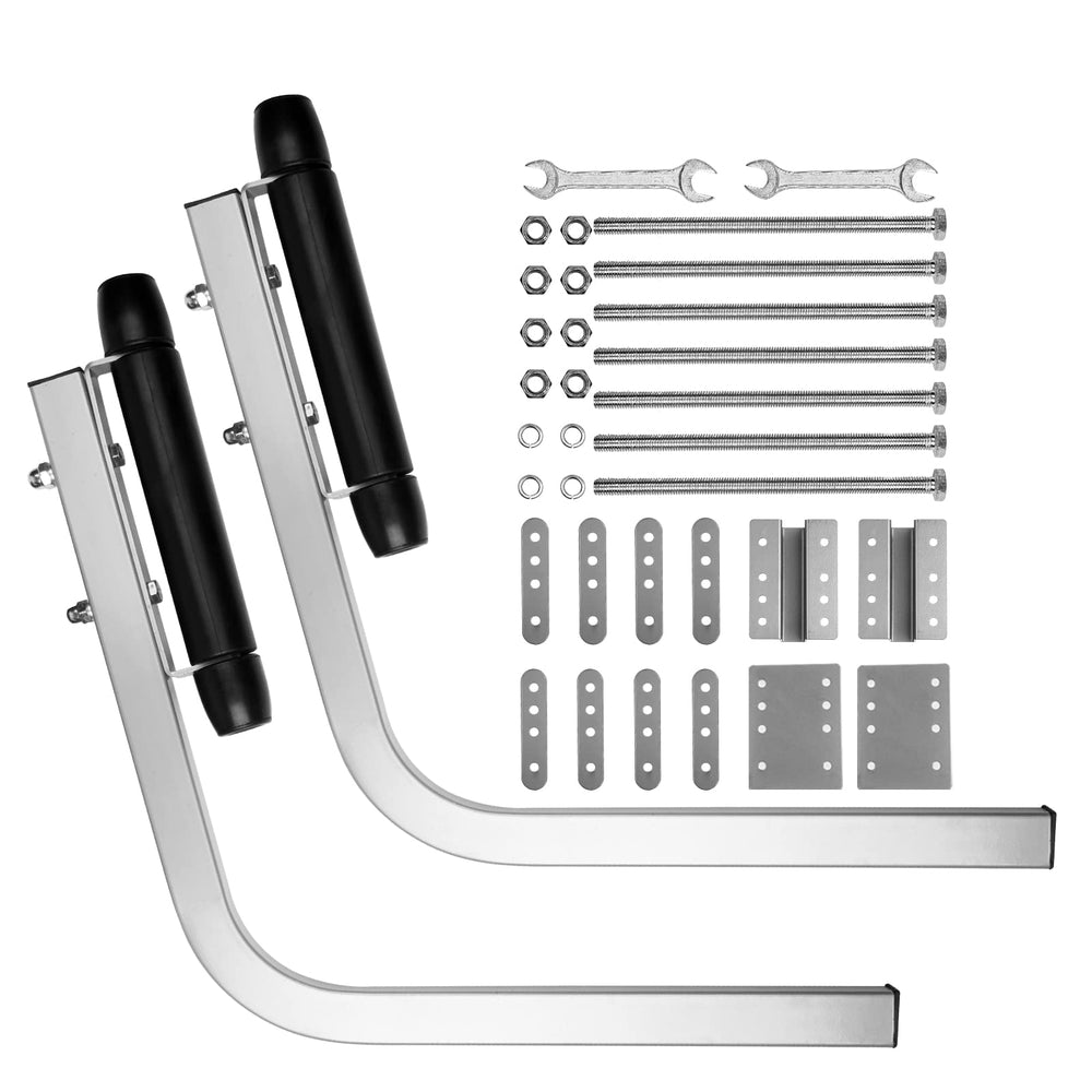 Colinktool front view guide-on assembly showing sturdy bracket and roller benefit alignment