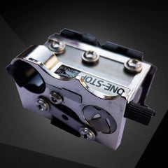 Collapsar detail of the adjustment guide demonstrating precise radius control