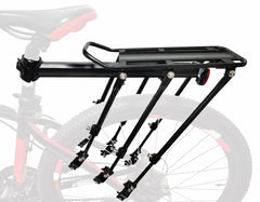 COMINGFIT front view mounted on MTB showing strong load support