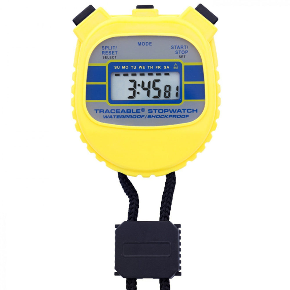 CONTROL CORRECTIVE stopwatch front view, clear digits for fast readings
