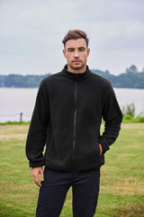COOFANDY side pockets detail showing secure storage and convenience