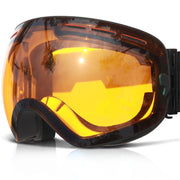 COPOZZ G1 front view showing wide spherical lens and frameless field of view benefit