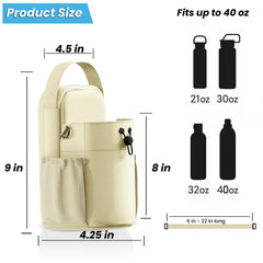 CORDOBA & CO. zip pocket interior showing organized storage for phone and cards benefit