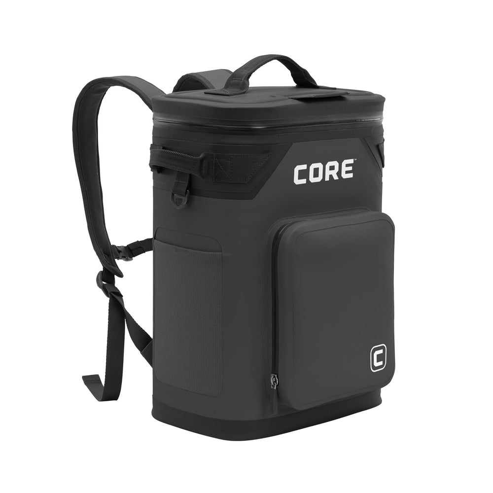 CORE front view closed showing compact design and easy transport benefit