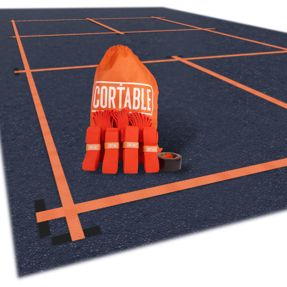 CORTABLE front packaging showing kit and quick setup for fast benefits