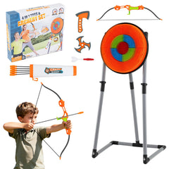 Costzon front view of assembled bristle target showing stable frame and ease of play