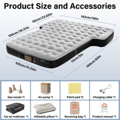 Coverado pillows and patch kit laid out, offering ready repairs and extra comfort