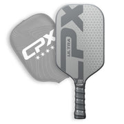 CPX Pickleball Ultra front face showing titanium finish and tournament-ready design