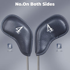 CRAFTSMAN GOLF side profile showing longer shape for hosel and shaft coverage