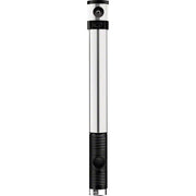 Crankbrothers Klic hand pump front view showing compact body and gauge for accurate inflation