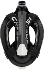 CRESSI dry-top snorkel detail preventing surface water entry for safe breathing