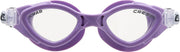 Cressi Crab front view showing clear lavender frame and comfortable fit