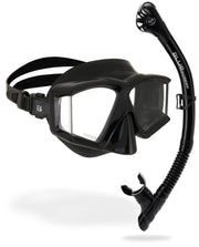 CRESSI Horizon front mask view showing wide panoramic lenses and clear vision benefit