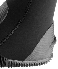 Cressi Isla zip and internal flap close-up reducing water ingress