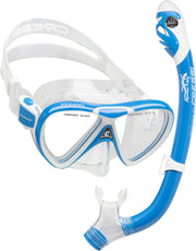 CRESSI Ocean Kid front view showing kit and blue-white colors for confident starts
