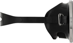 CRESSI Pacifico natural rubber skirt detail demonstrating soft seal and comfortable fit