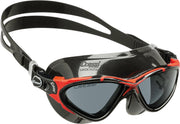 CRESSI Planet Crystal front view showing frame and tint, offering comfortable wide vision