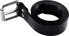 CRESSI front view of belt showing sleek black profile and secure fit benefit