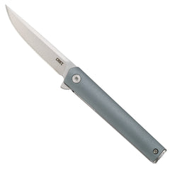 CRKT CEO compact front open showing blade and quick deployment benefit