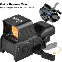 CVLIFE quick-detach Picatinny lever and clamp for rapid mounting and removal
