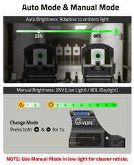 CVLIFE side view showing CR1632 battery access for easy field replacement