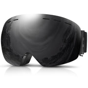 DADA-PRO front view black goggles showing wide field of view benefit