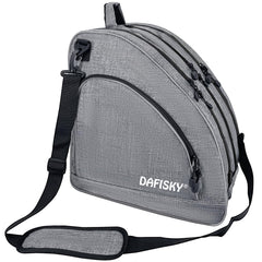 DAFISKY skate bag front view showing roomy storage and durable build