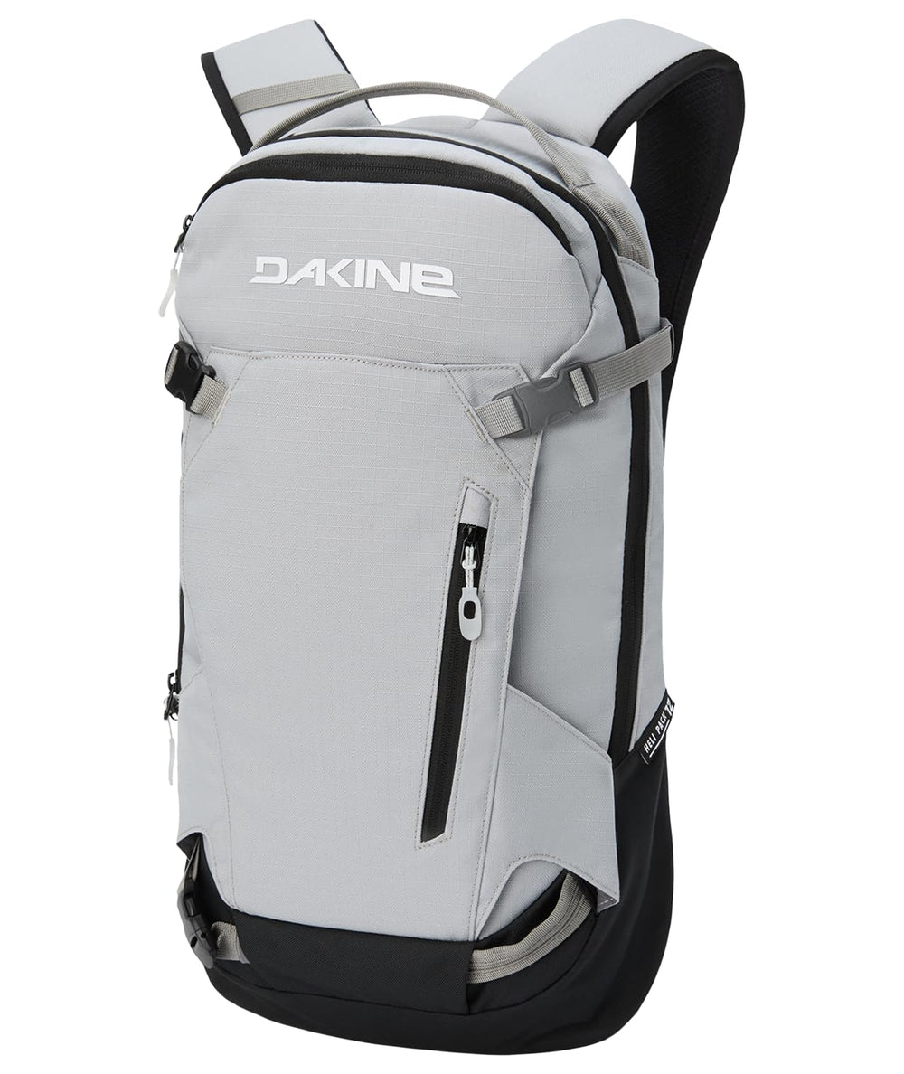 Dakine HELI BACKPACK 12L front view showing straps and compact profile benefits