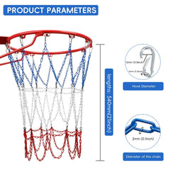Dakzhou installed on a hoop front view showing secure fit and play-ready