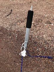 Danik Hook beside a hand for scale, Danik Hook compact size for easy handling