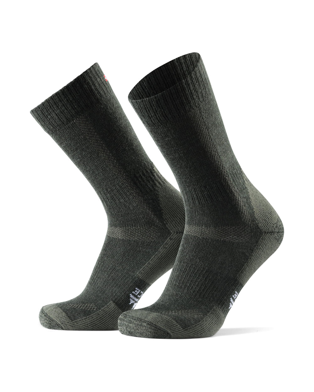 DANISH ENDURANCE forest green front view showing thick thermal fit and comfort
