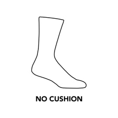 Darn Tough Vermont sock worn inside sneaker showing secure fit and no bunching