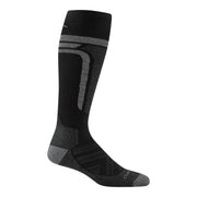 Darn Tough Edge front view showing sock cuff and branding, durable comfort