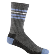 Darn Tough front view showing clean crew sock profile and fit benefit