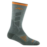 Darn Tough Vermont seafoam boot sock front view showing fit and color for reliable comfort