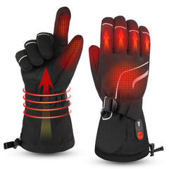 day wolf front view gloves showing full coverage and warmth