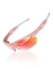 DEAFRAIN front view showing wide-fit frame and comfortable coverage